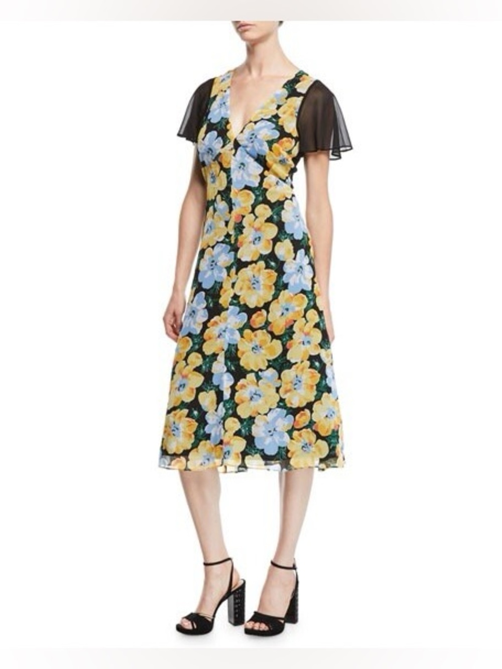 Club Monaco Coran midi Dress size 4